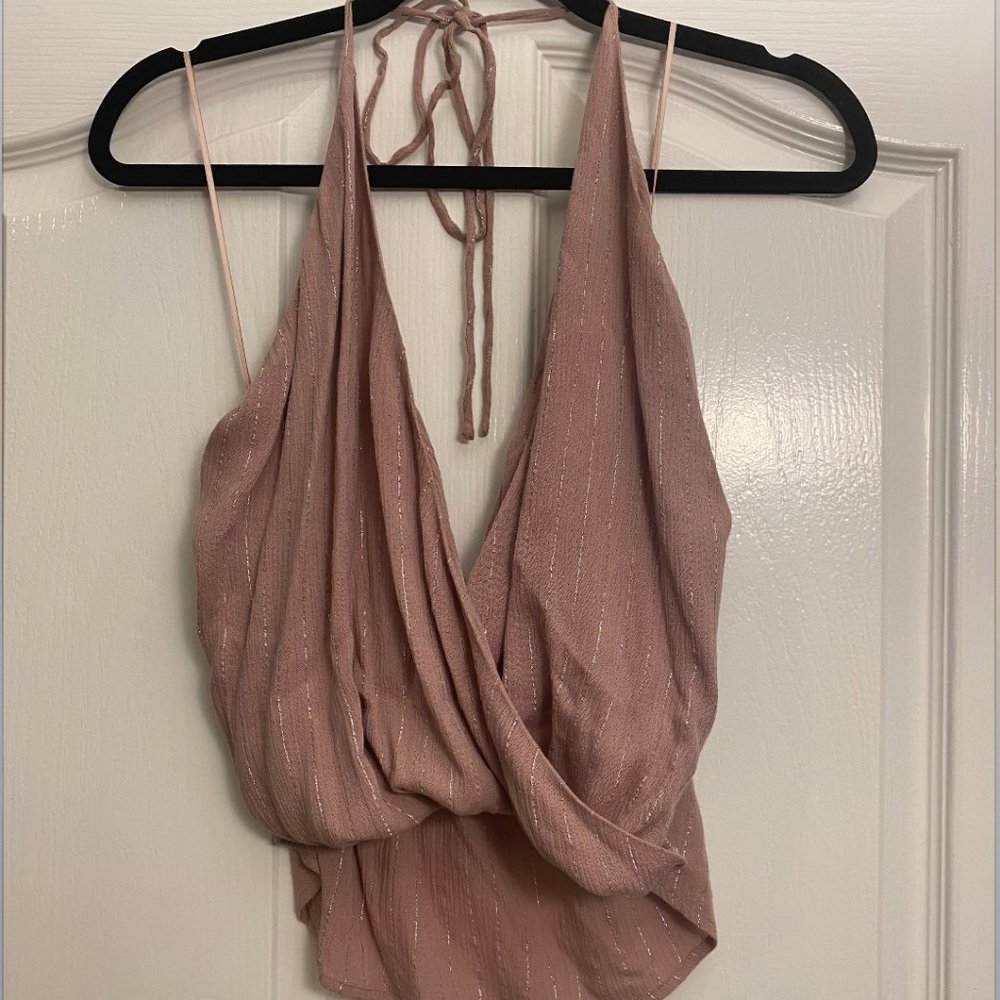 Pink Halter Top